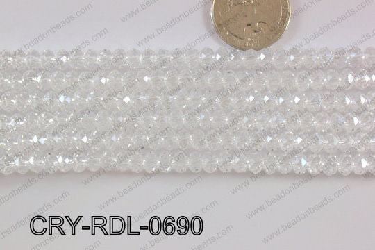 Crystal Rondel 6mm CRY-RDL-0690