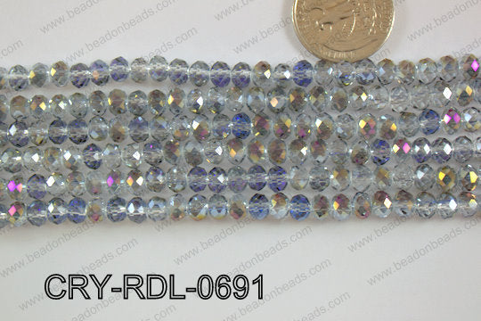 Crystal Rondel 6mm CRY-RDL-0691
