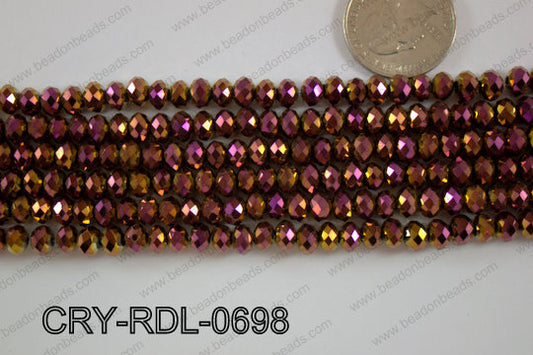 Crystal Rondel 6mm CRY-RDL-0698