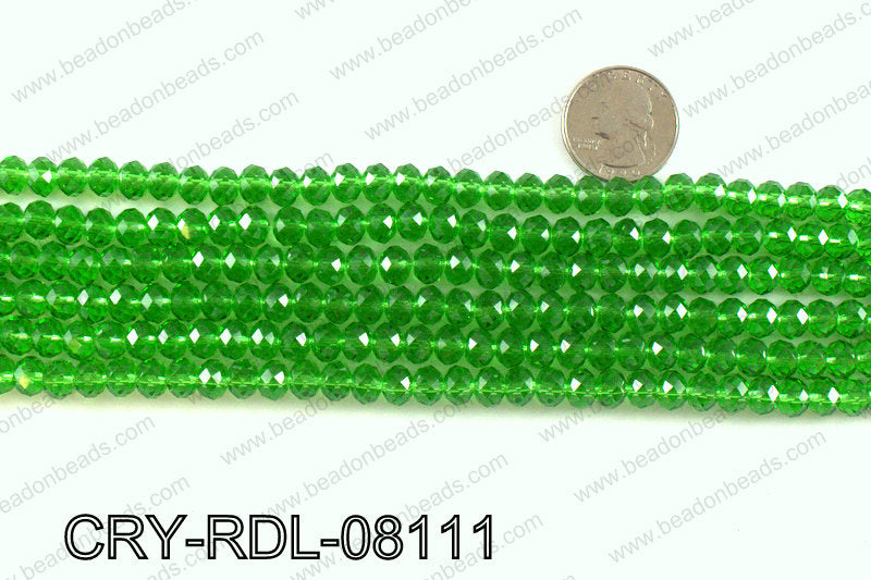 Angelic rondel crystals 8mm CRY-RDL-08111