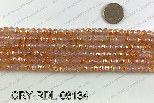 Angelic rondel crystals 8mm CRY-RDL-08134