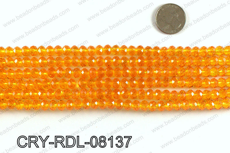 Angelic rondel crystals 8mm CRY-RDL-08137