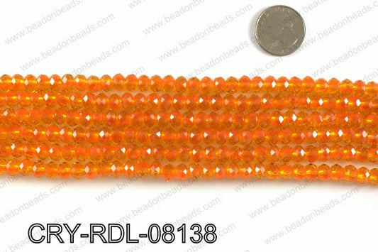 Angelic rondel crystals 8mm CRY-RDL-08138