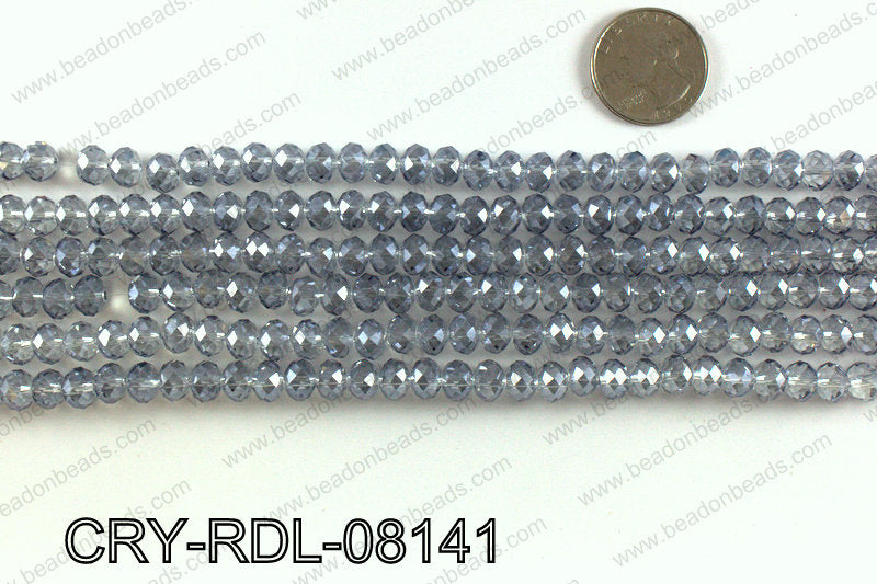 Angelic rondel crystals 8mm CRY-RDL-08141