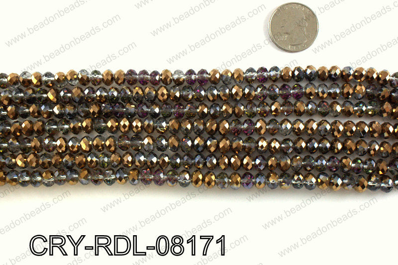 Angelic rondel crystals 8mm CRY-RDL-08171