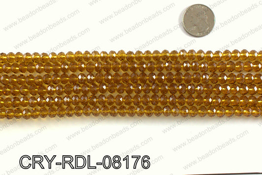 Angelic rondel crystals 8mm CRY-RDL-08176