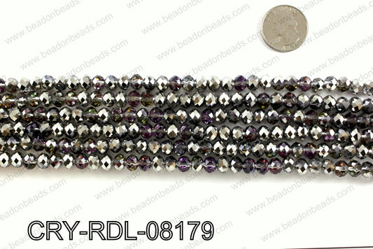 Angelic rondel crystals 8mm CRY-RDL-08179