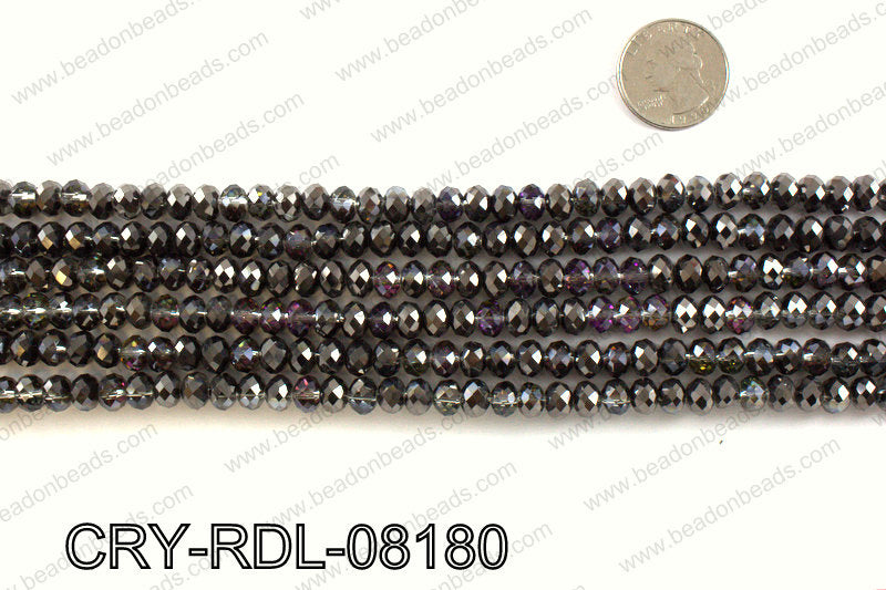 Angelic rondel crystals 8mm CRY-RDL-08180