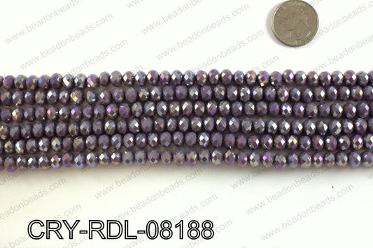 Angelic rondel crystals 8mm CRY-RDL-08188