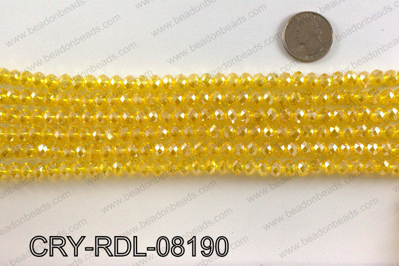 Angelic rondel crystals 8mm CRY-RDL-08190
