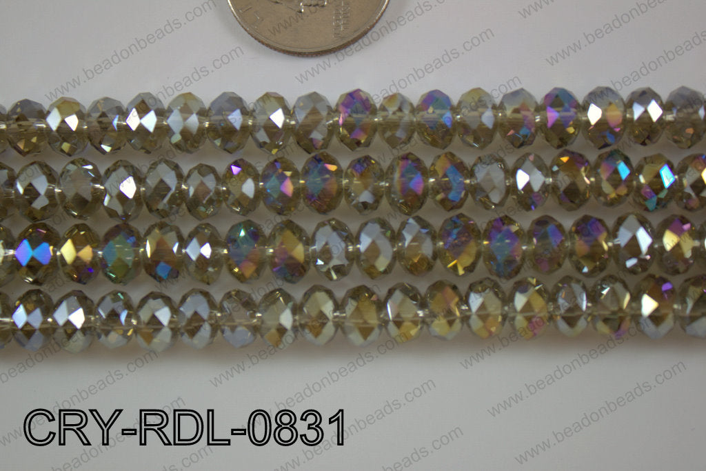 Angelic Crystals Rondel 8mm CRY-RDL-0831