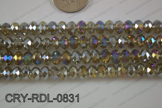 Angelic Crystals Rondel 8mm CRY-RDL-0831