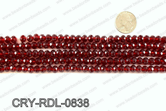 Angelic rondel crystals 8mm CRY-RDL-0838