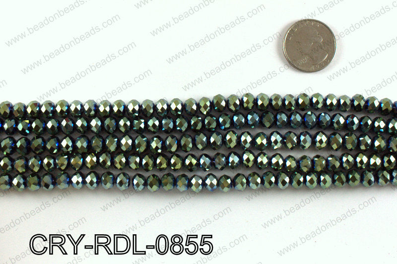 Angelic rondel crystals 8mm CRY-RDL-0855