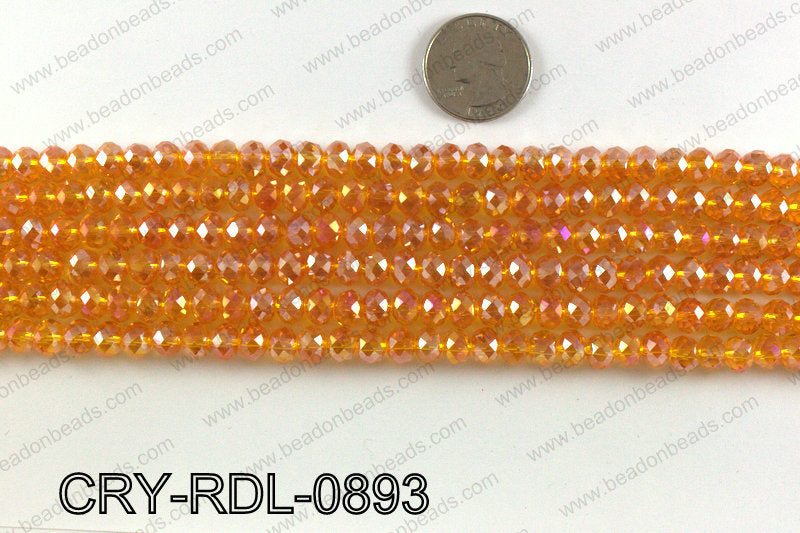 Angelic rondel crystals 8mm CRY-RDL-0893