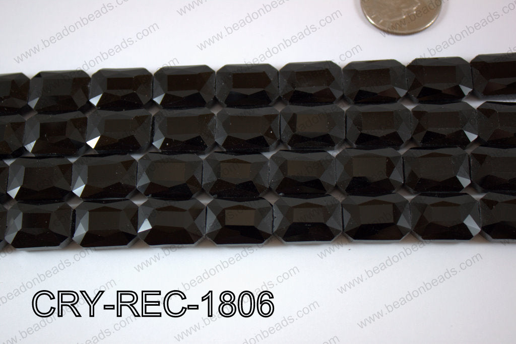 Angelic Crystal Rectangle Faceted 13x18mm CRY-REC-1806