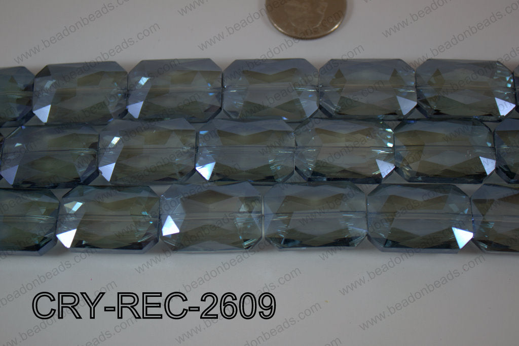 Angelic Crystal Rectangle Faceted 18x26mm CRY-REC-2609