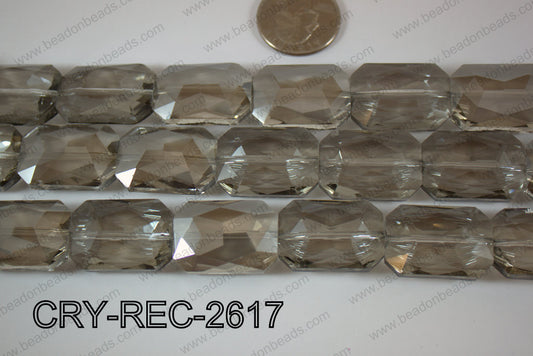 Angelic Crystal Rectangle Faceted 18x26mm CRY-REC-2617