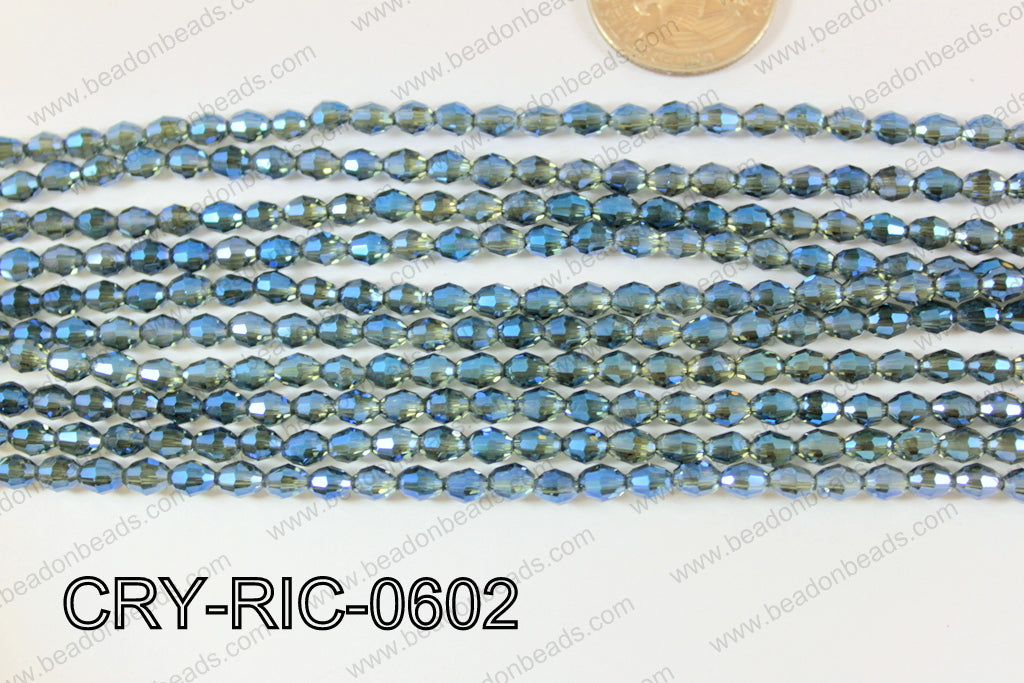 Angelic Crystals Rice 6mm CRY-RIC-0602