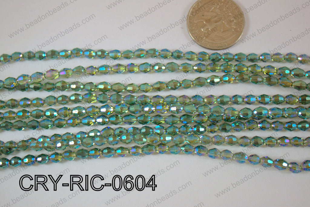 Angelic Crystals Rice 6mm CRY-RIC-0604