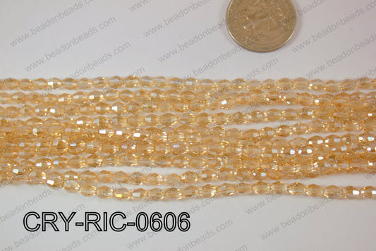 Angelic Crystals Rice 6mm CRY-RIC-0606