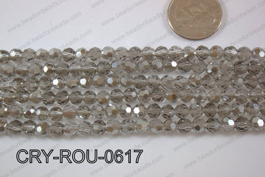 Angelic Crystal Round Faceted 6mm CRY-ROU-0617