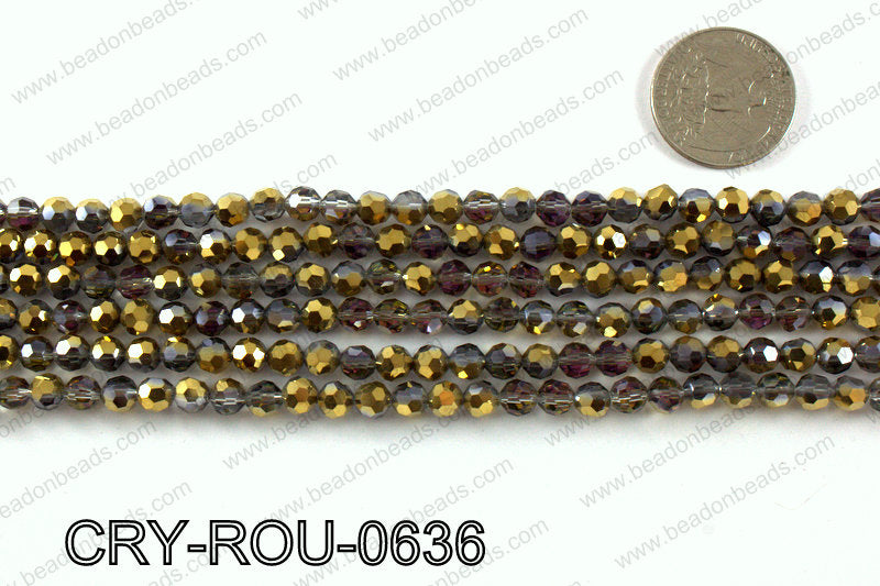 Angelic crystal round 6mmCRY-ROU-0636