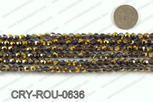Angelic crystal round 6mmCRY-ROU-0636