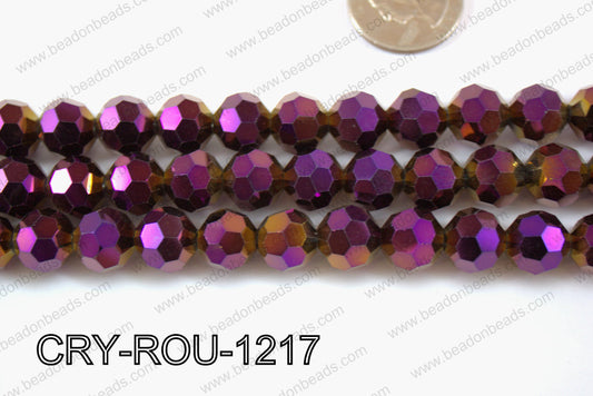 Angelic Crystal Round Faceted 32cut 12mm CRY-ROU-1217