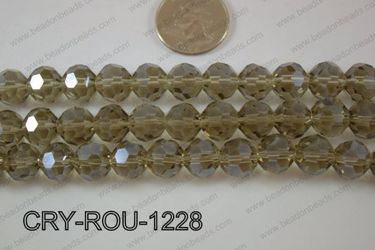 Angelic Crystal Round Faceted 32cut 12mm CRY-ROU-1228