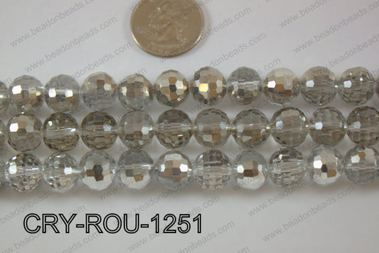 Angelic Crystal Round Faceted 96cut 12mm CRY-ROU-1251