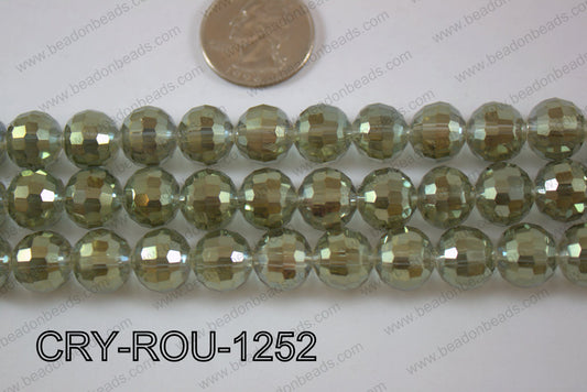 Angelic Crystal Round Faceted 96cut 12mm CRY-ROU-1252