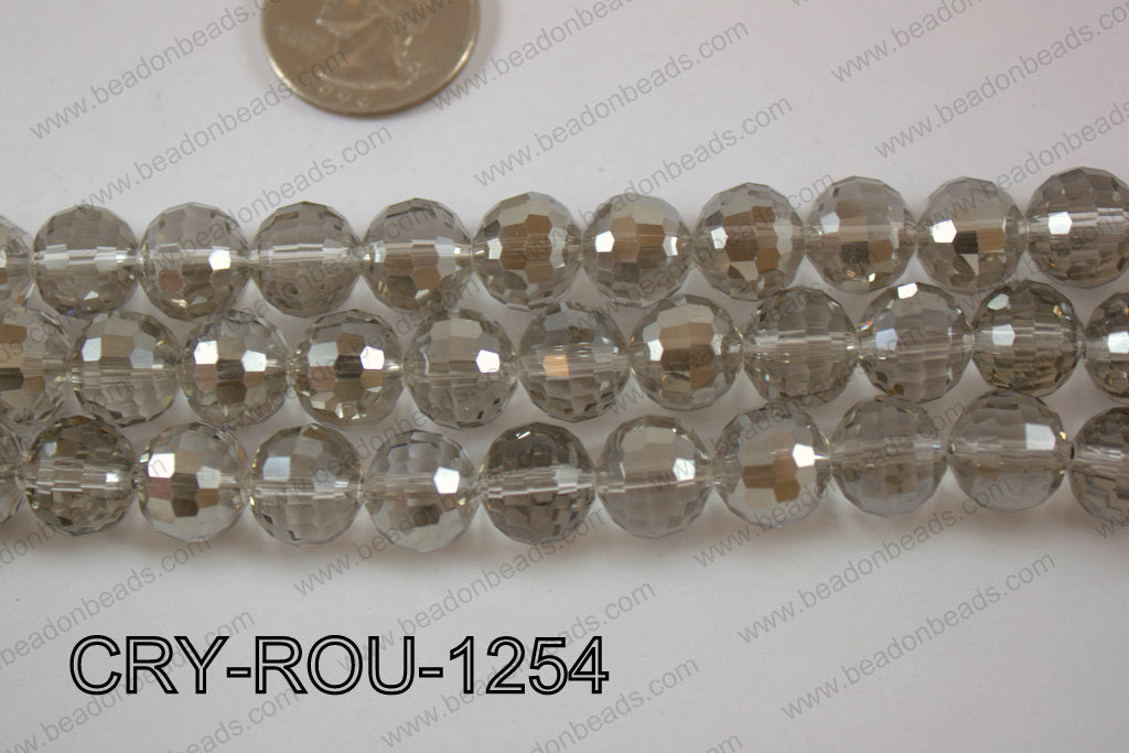 Angelic Crystal Round Faceted 96cut 12mm CRY-ROU-1254