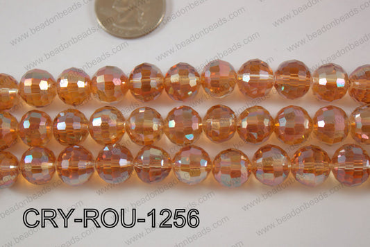 Angelic Crystal Round Faceted 96cut 12mm CRY-ROU-1256