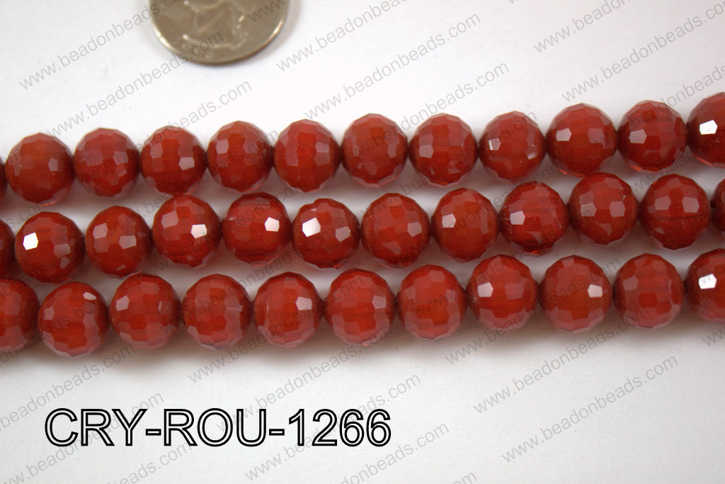Angelic Crystal Round Faceted 96cut 12mm CRY-ROU-1266