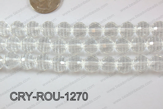 Angelic Crystal Round Faceted 96cut 12mm CRY-ROU-1270