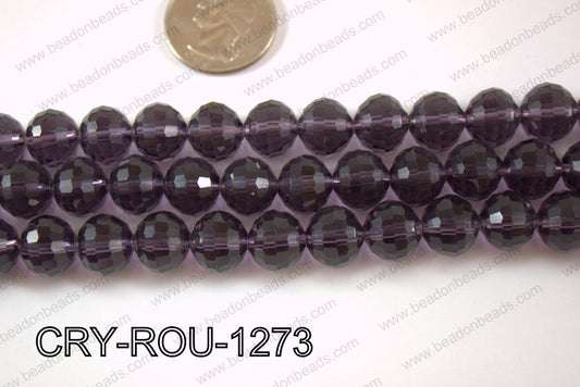 Angelic Crystal Round Faceted 96cut 12mm CRY-ROU-1273