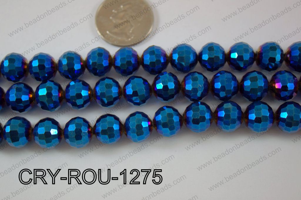Angelic Crystal Round Faceted 96cut 12mm CRY-ROU-1275
