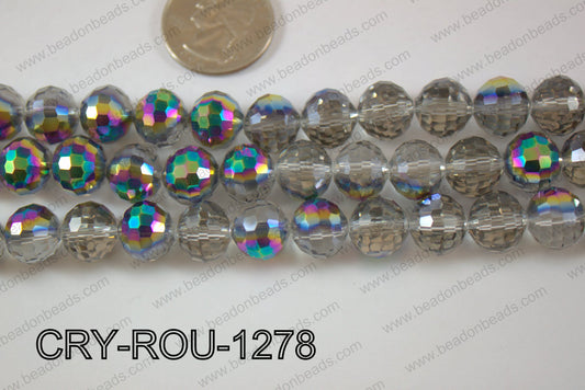 Angelic Crystal Round Faceted 96cut 12mm CRY-ROU-1278