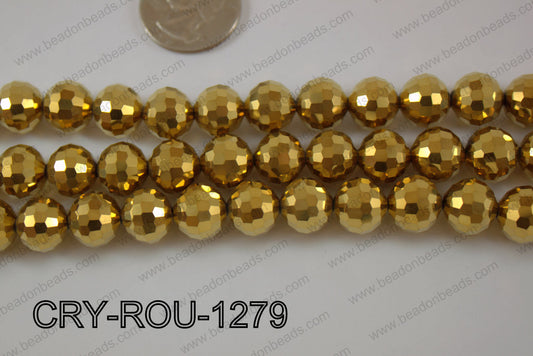 Angelic Crystal Round Faceted 96cut 12mm CRY-ROU-1279
