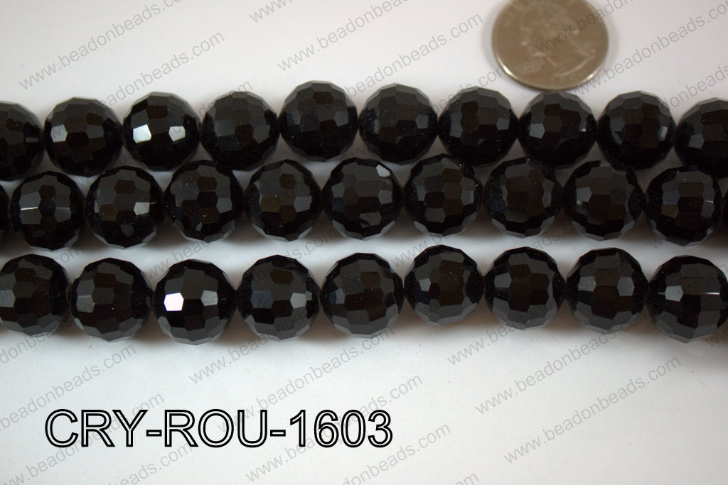 Angelic Crystal Round Faceted 15mm CRY-ROU-1603