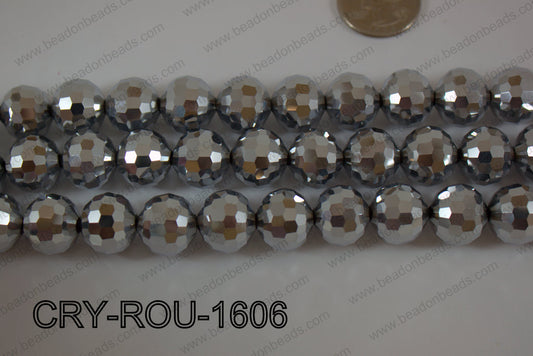 Angelic Crystal Round Faceted 15mm CRY-ROU-1606