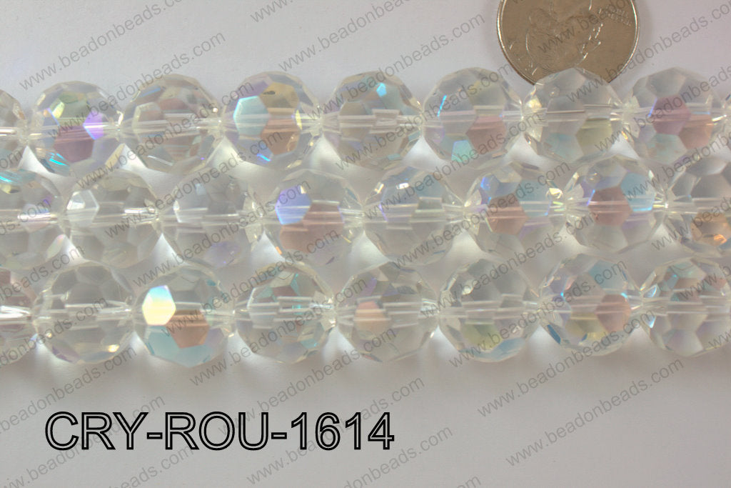 Angelic Crystals AB Round 32 cut 16mm CRY-ROU-1614