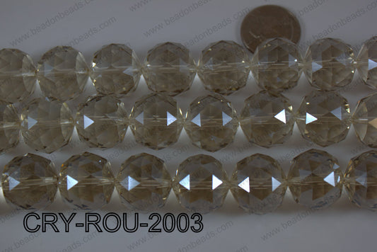 Angelic Crystal Round Faceted 20mm CRY-ROU-2003