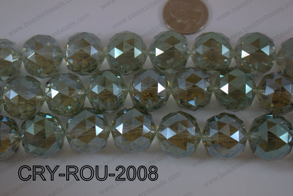 Angelic Crystal Round Faceted 20mm CRY-ROU-2008