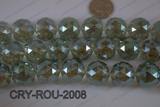 Angelic Crystal Round Faceted 20mm CRY-ROU-2008