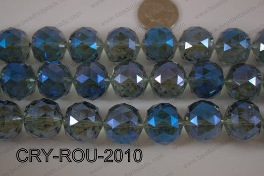 Angelic Crystal Round Faceted 20mm CRY-ROU-2010