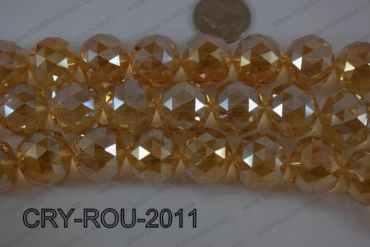 Angelic Crystal Round Faceted 20mm CRY-ROU-2011