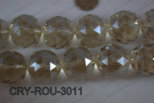Angelic Crystal Round Faceted 30mm CRY-ROU-3011
