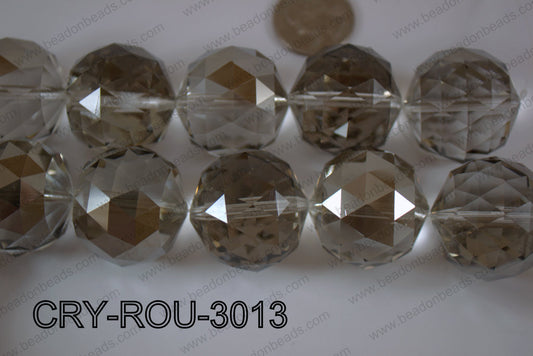 Angelic Crystal Round Faceted 30mm CRY-ROU-3013